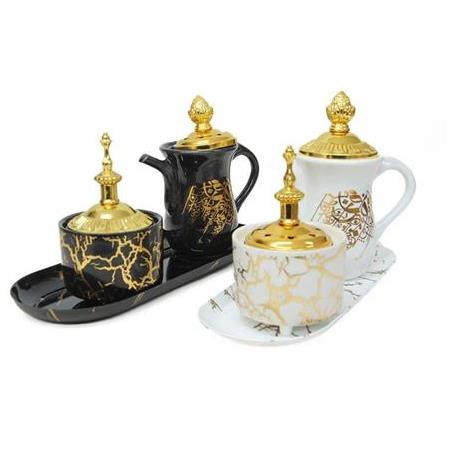 Tütsüdân/Buhurdân Seramik {Metal Tepsili}