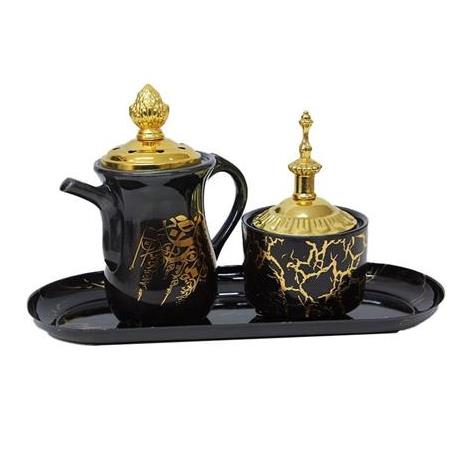 Tütsüdân/Buhurdân Seramik {Metal Tepsili}