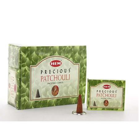 Precious Patchouli Incense Cones 1Pk/10Ad.