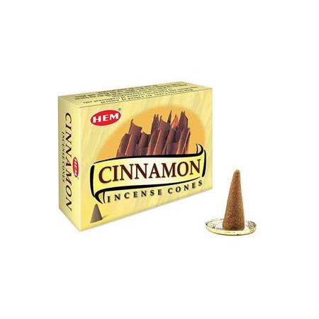 Cinnamon Incense Cones 1Pk/10Ad.