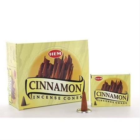 Cinnamon Incense Cones 1Pk/10Ad.