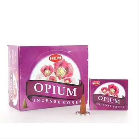 Opium Incense Cones 1Pk/10Ad.